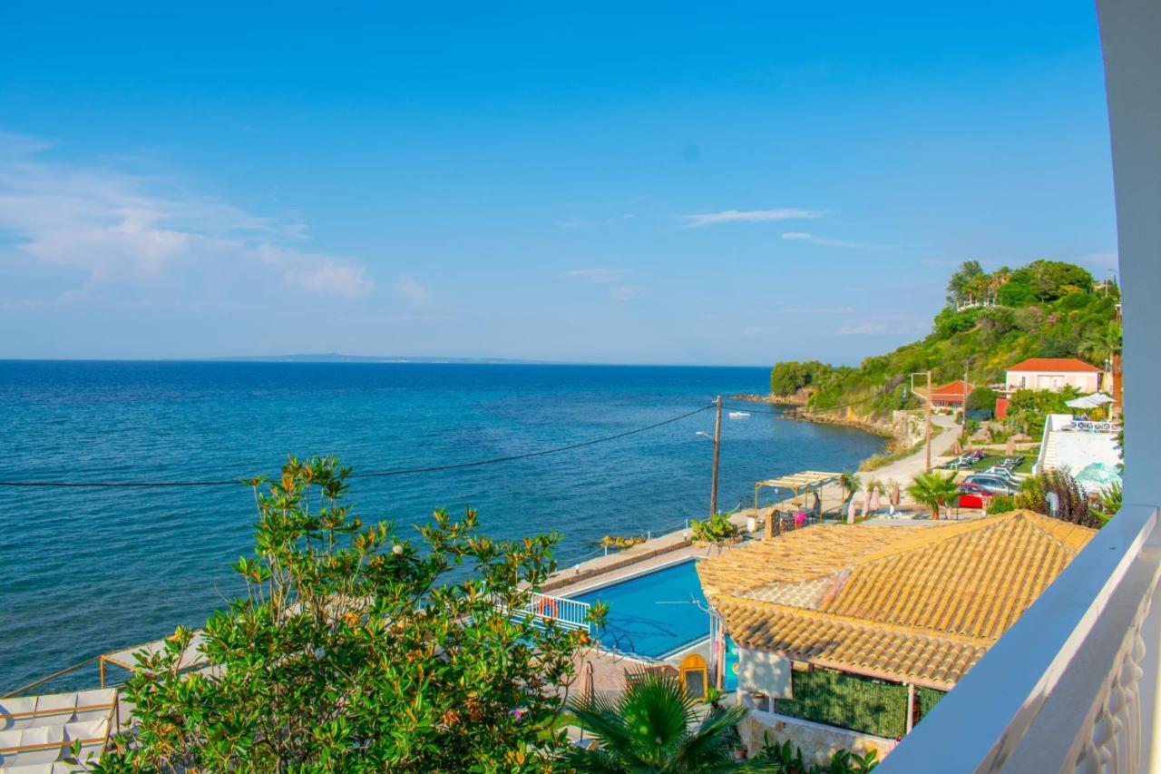 Agoulos Beach Hotel Argassi Dış mekan fotoğraf