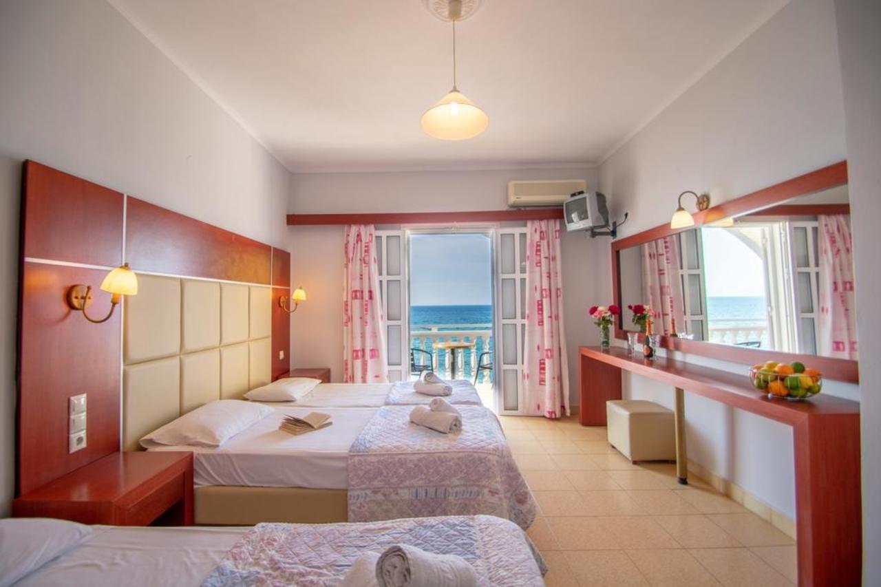 Agoulos Beach Hotel Argassi Dış mekan fotoğraf