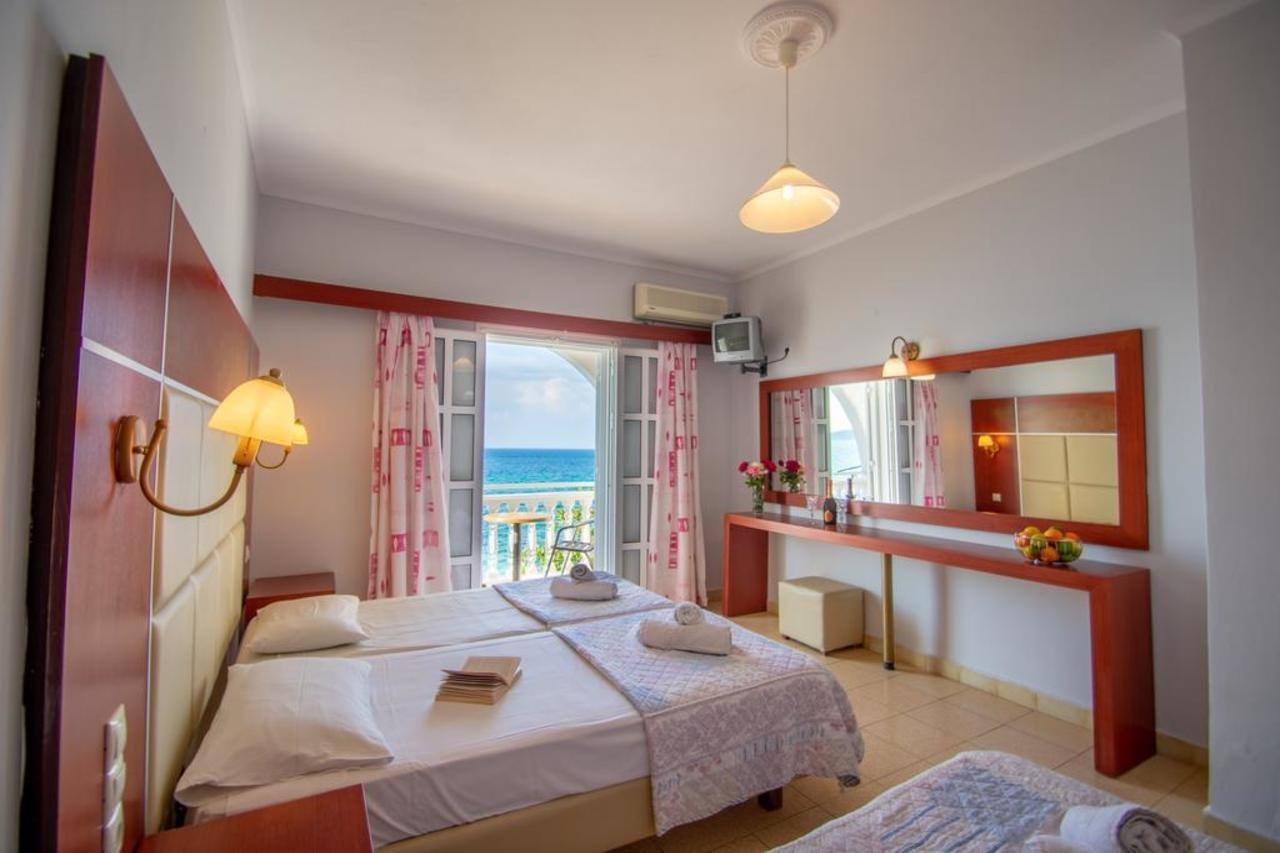 Agoulos Beach Hotel Argassi Dış mekan fotoğraf